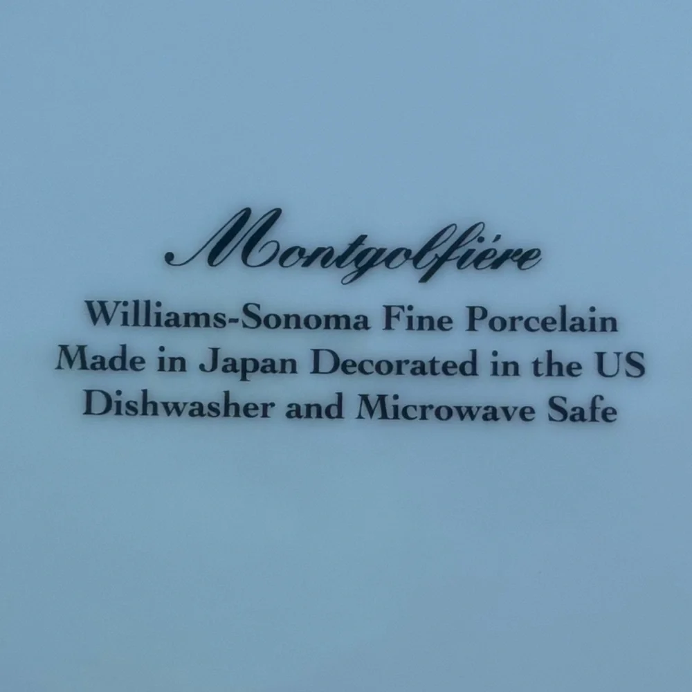 Four Williams-Sonoma Montgobfiere Hot Air Balloons 7 1/2
